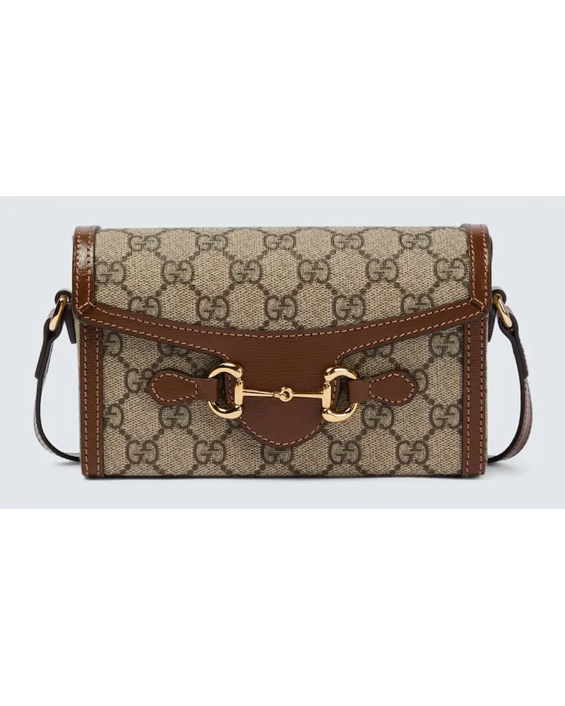 Gucci Borsa a tracolla Gucci Horsebit 1955 Mini Multicolore
