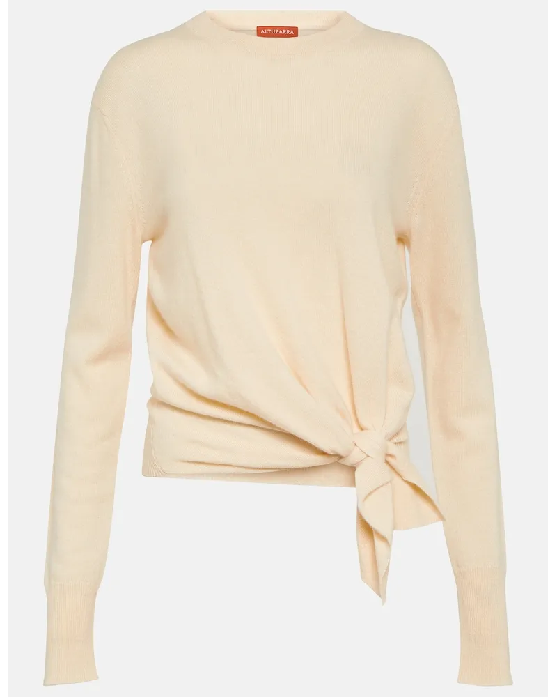 Altuzarra Pullover Nalini in cashmere Bianco