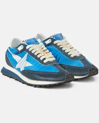 Golden Goose Sneakers Marathon in pelle Blu