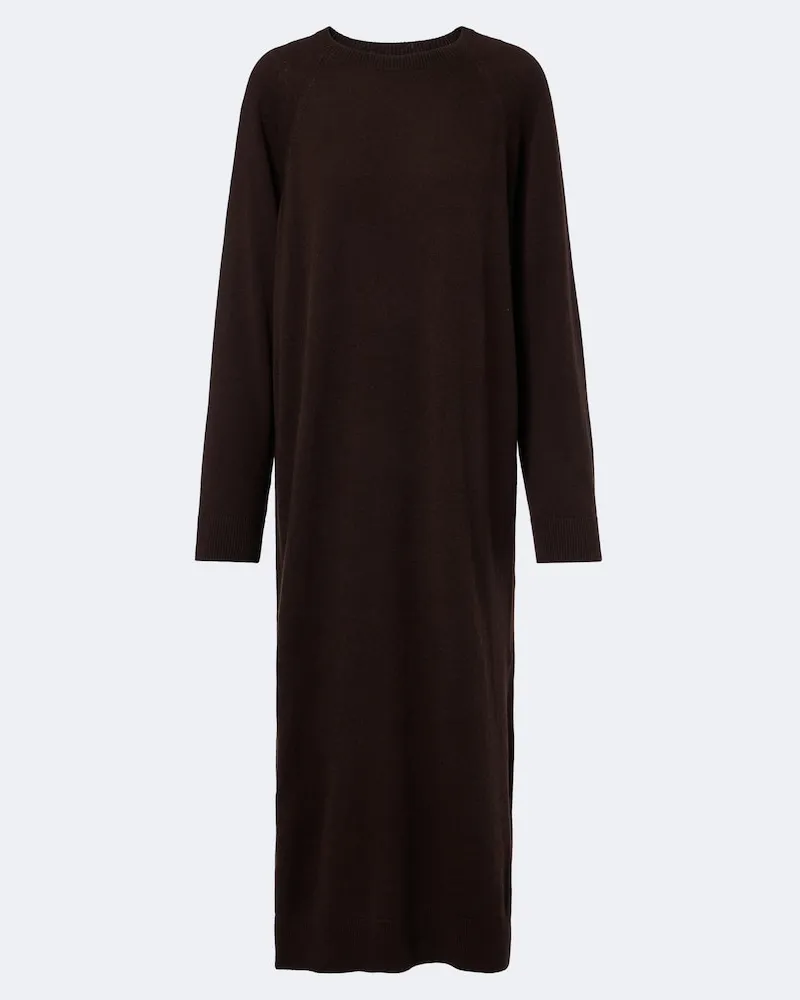 Jardin des Orangers Abito pullover in lana e cashmere Marrone