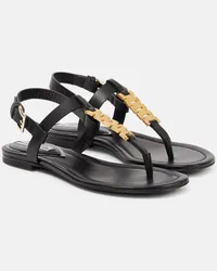 Victoria Beckham Sandali infradito in pelle Nero