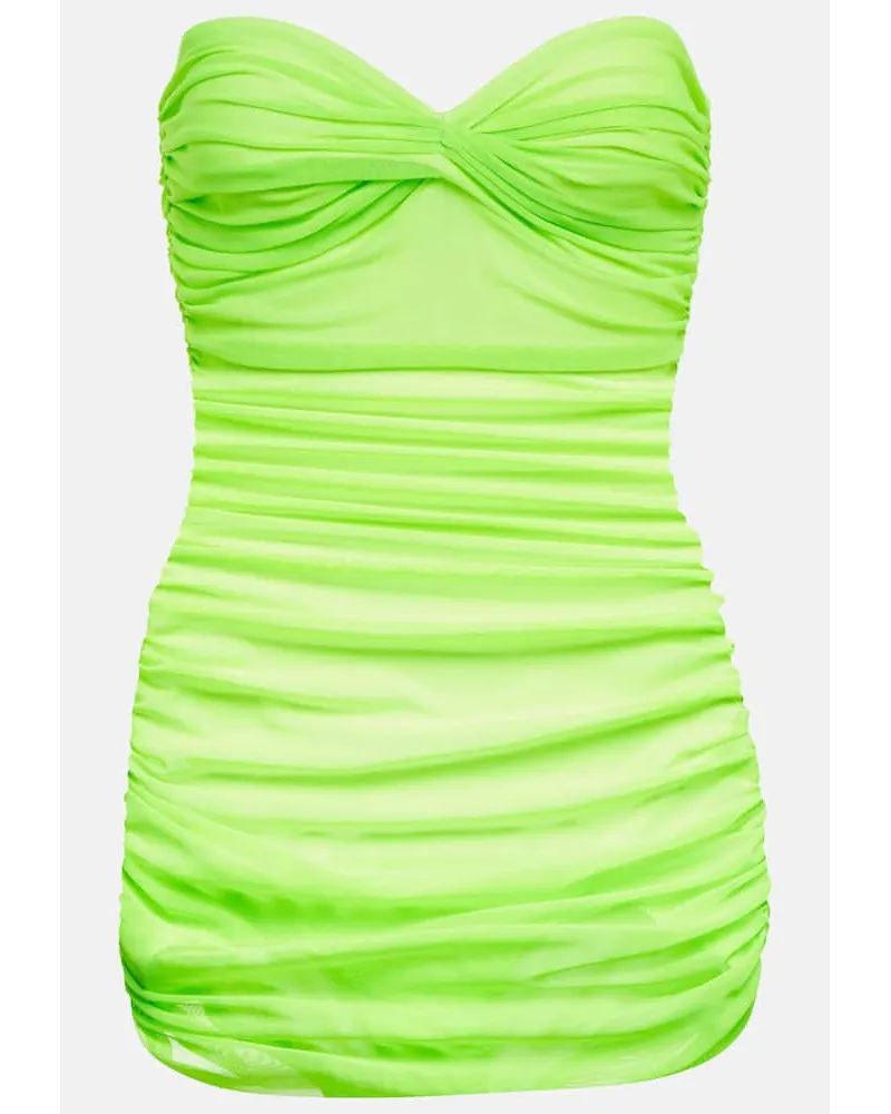 Norma Kamali Costume intero a fascia Walter Mio Verde