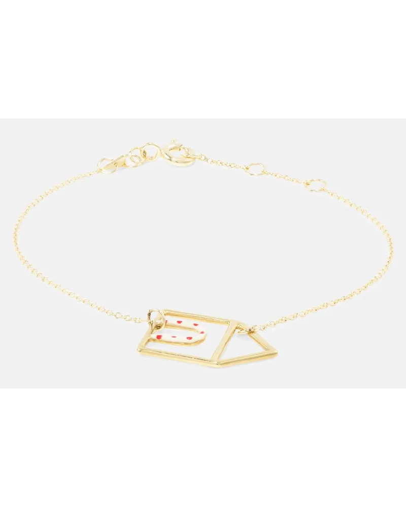 Aliita Bracciale Casita in oro 9kt smaltato Oro