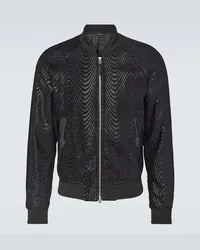 Tom Ford Giacca blouson con pelle Nero