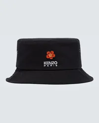 Kenzo Cappello da pescatore Boke Flower Nero