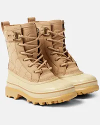 Sorel Stivali doposci Caribou Royal in canvas Beige