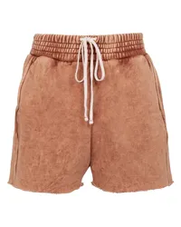 LES TIEN Shorts Yacht in cotone Marrone