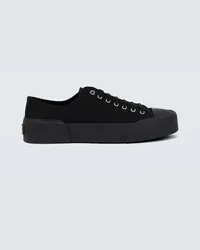 Jil Sander Sneakers in canvas Nero