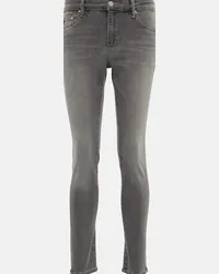 Adriano Goldschmied Jeans skinny Farrah Skinny Ankle a vita alta Grigio