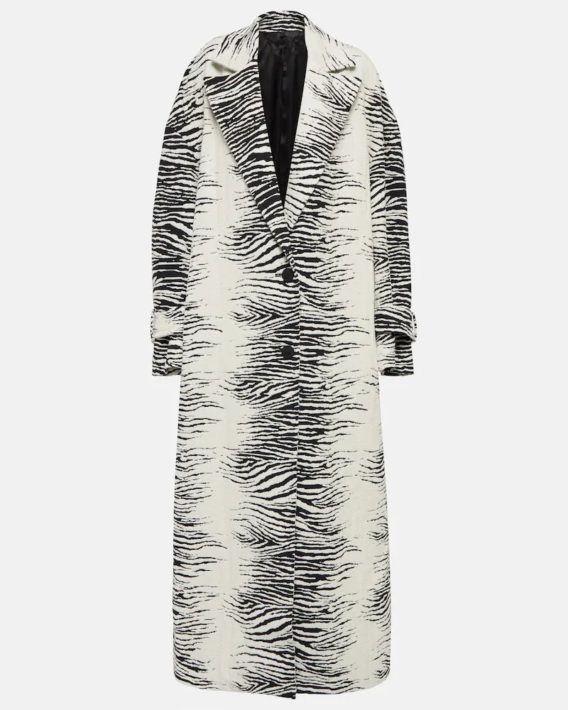 ATTICO Cappotto oversize in misto cotone Multicolore