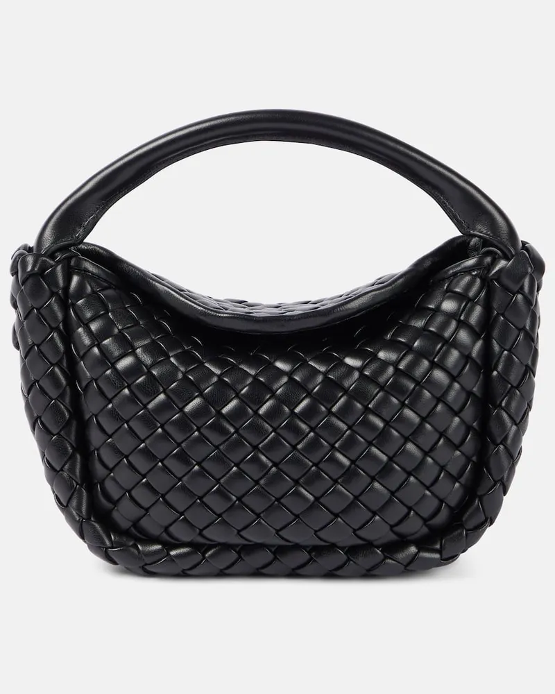 Bottega Veneta Borsa Cobble Small in pelle Nero