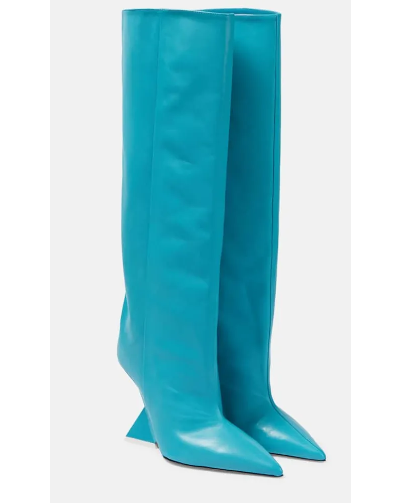 ATTICO Stivali Cheope in pelle Blu