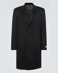 Canali Soprabito in lana e cashmere Nero