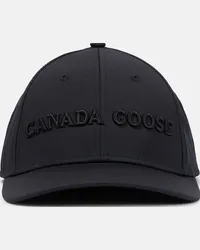 Canada Goose Cappello da baseball New Tech in twill Nero