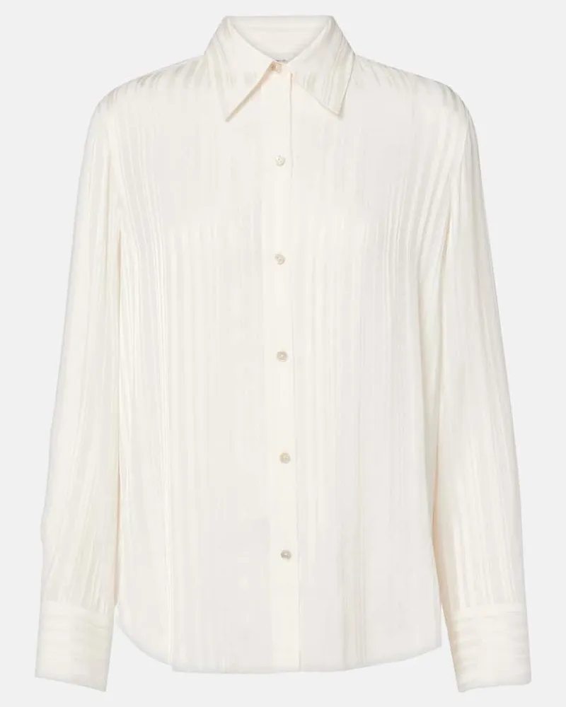 Vince Camicia a righe Bianco