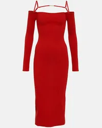 Jacquemus Abito midi La Robe Sierra Rosso