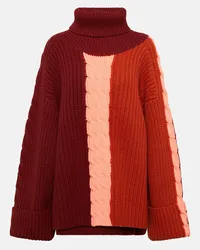 Roksanda Ilincic Pullover in cashmere e lana color-block Multicolore