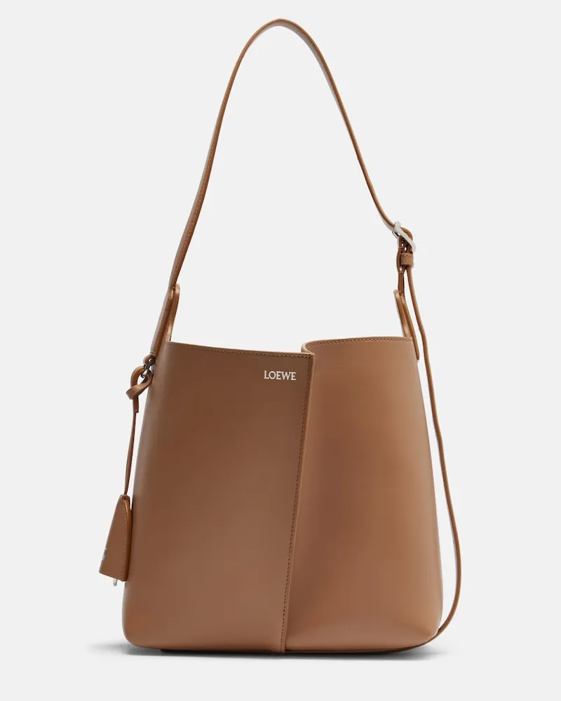 Loewe Secchiello Bilbao Medium in pelle Marrone