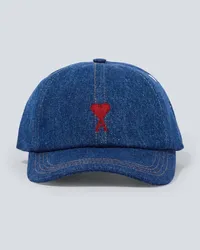 AMI Paris Cappello da baseball Ami de Cœur Blu