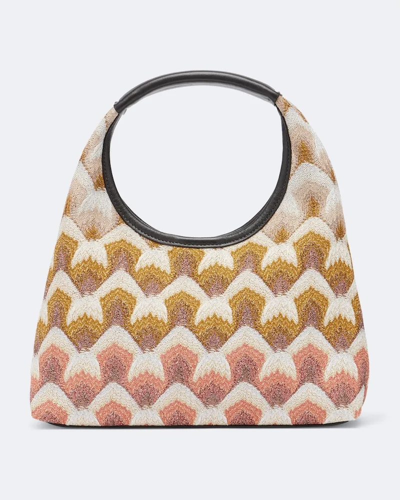 Missoni Borsa a mano Wave Small in lamé Multicolore