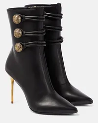 Balmain Stivaletti Alma in pelle Nero