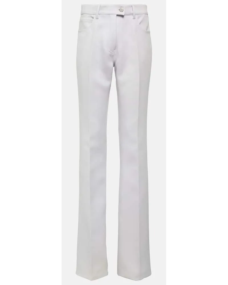 Courrèges CourrÃ¨ges Pantaloni flared Uniform Bianco