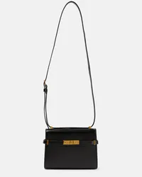 Saint Laurent Borsa a spalla Manhattan Mini in pelle Nero