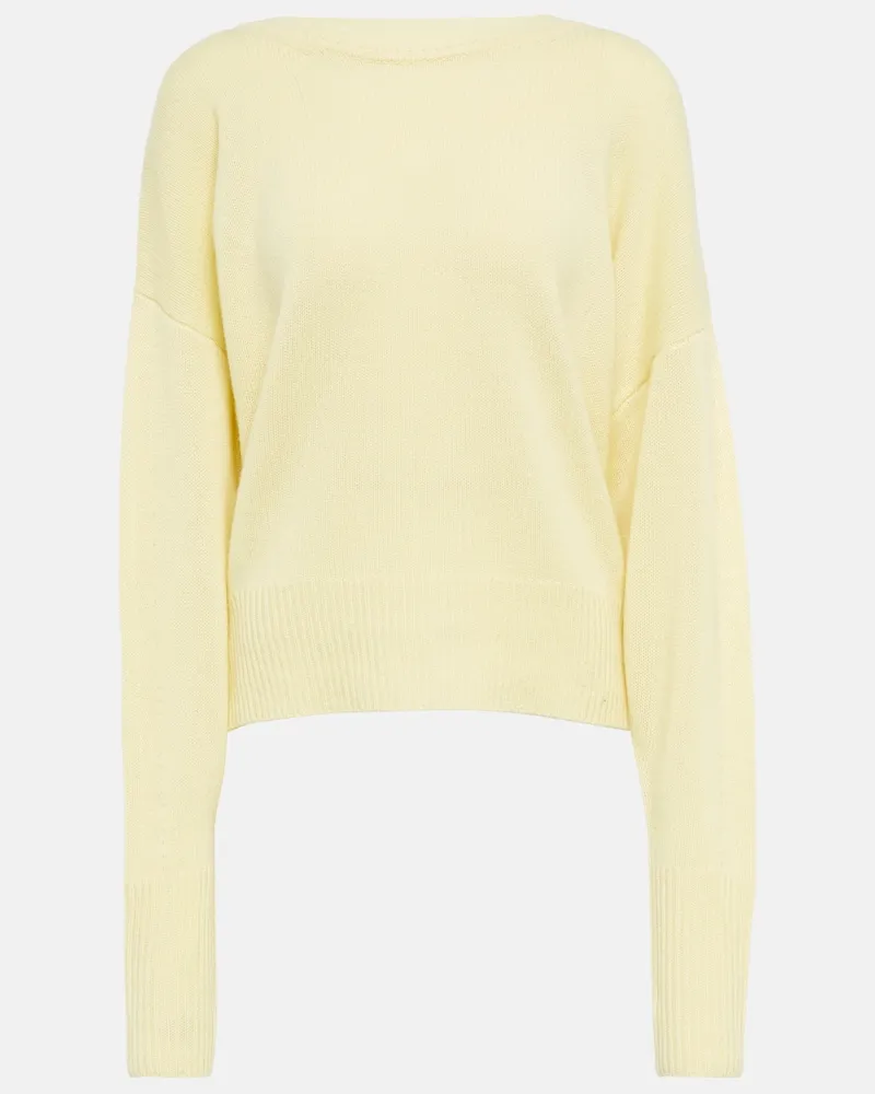 Isabel Marant Pullover Caleb in cashmere Giallo