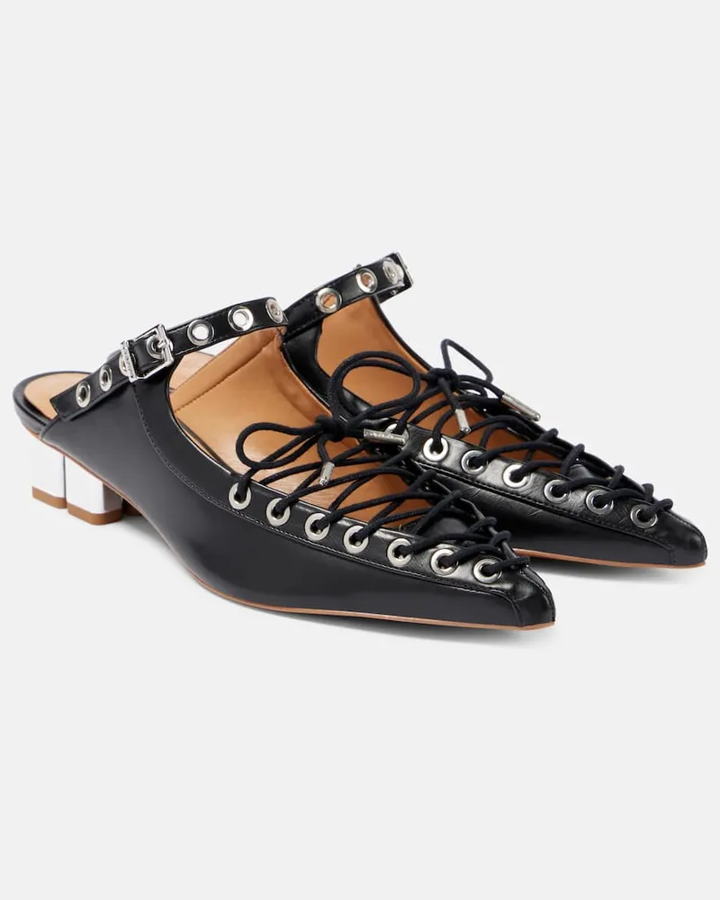 Ganni Mules in similpelle Nero