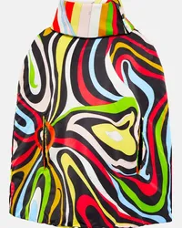 Emilio Pucci x Fusalp - Poncho Marmo Multicolore