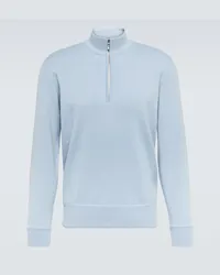 Loro Piana Pullover Ivrea in cashmere Blu