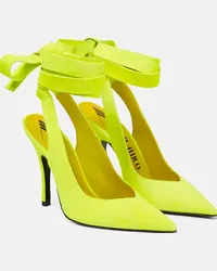 ATTICO Pumps slingback Venus in pelle Giallo