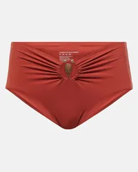 Christopher Esber Slip bikini a vita alta Arancione