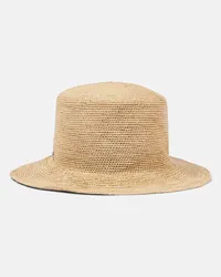 Loro Piana Cappello Airi in paglia Beige