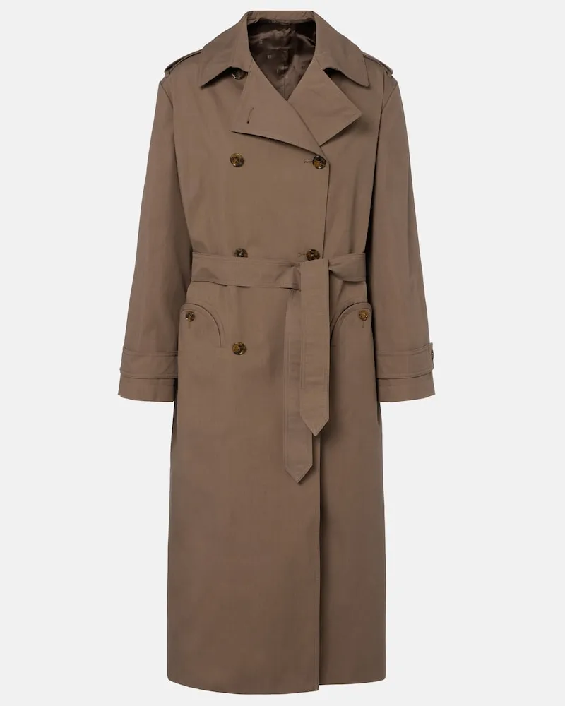 Blazé Milano Blazé Milano Trench Assel in misto cotone Grigio