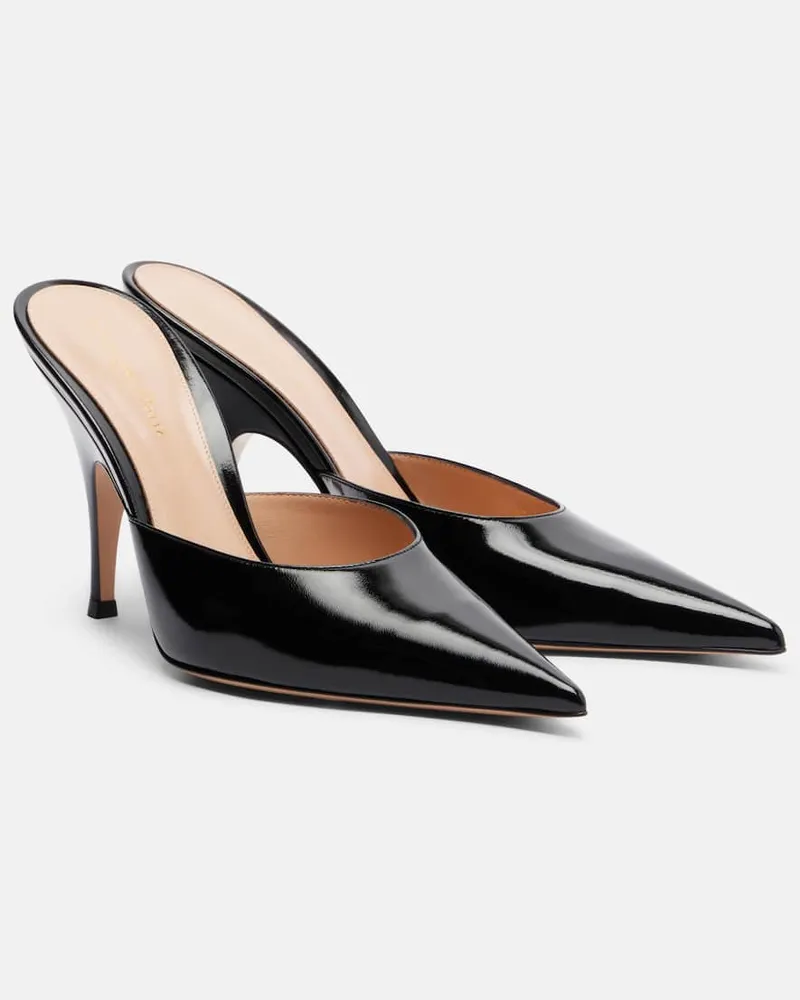 Gianvito Rossi Mules in pelle Nero