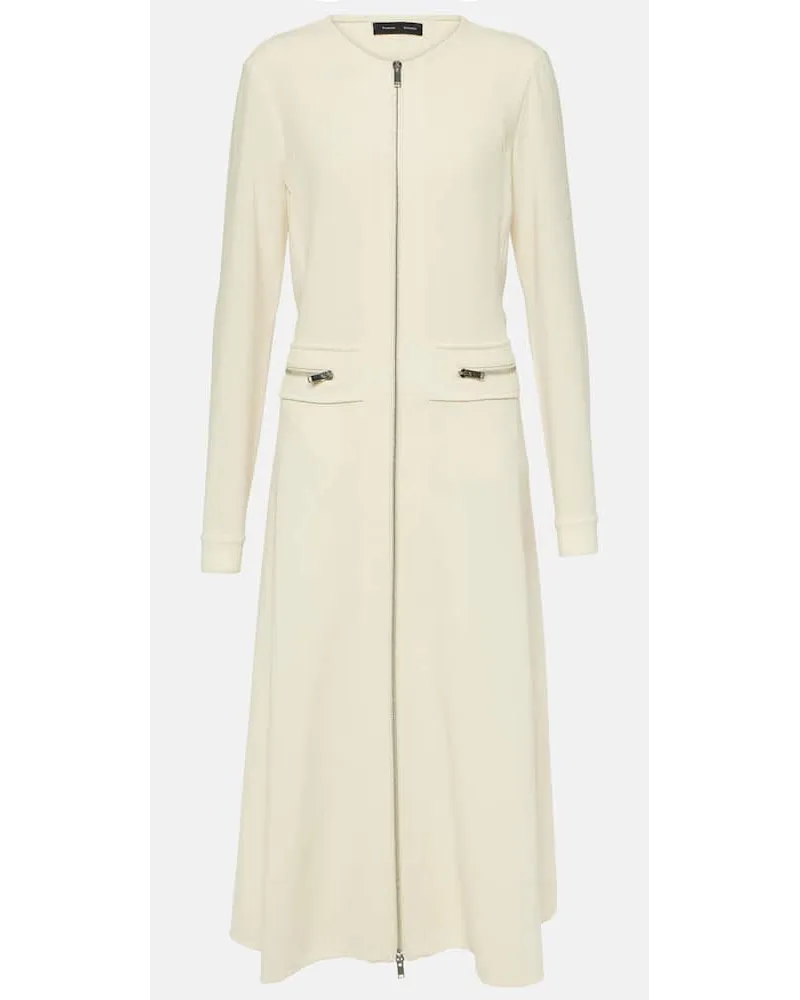 Proenza Schouler Abito midi Joanne Bianco