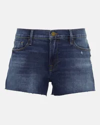 Frame Denim Shorts di jeans Le Cut Off Blu