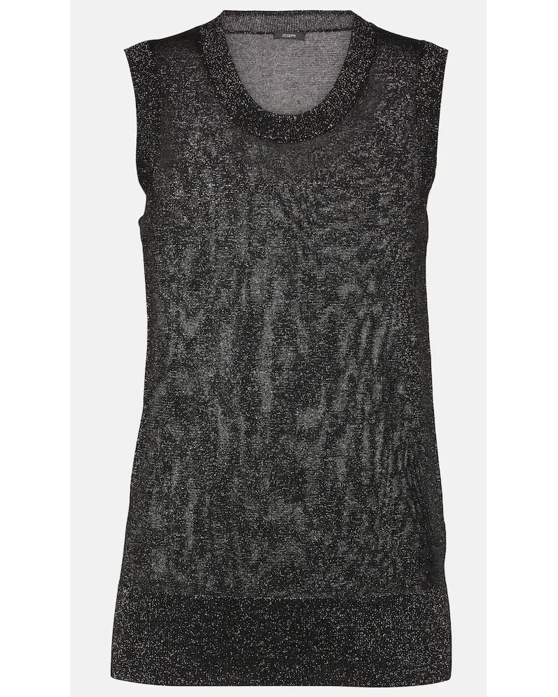 Joseph Tank top in jersey Nero