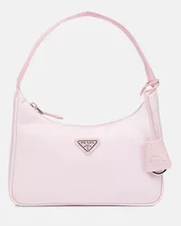 Prada Borsa a spalla Re-Edition 2000 Mini Rosa