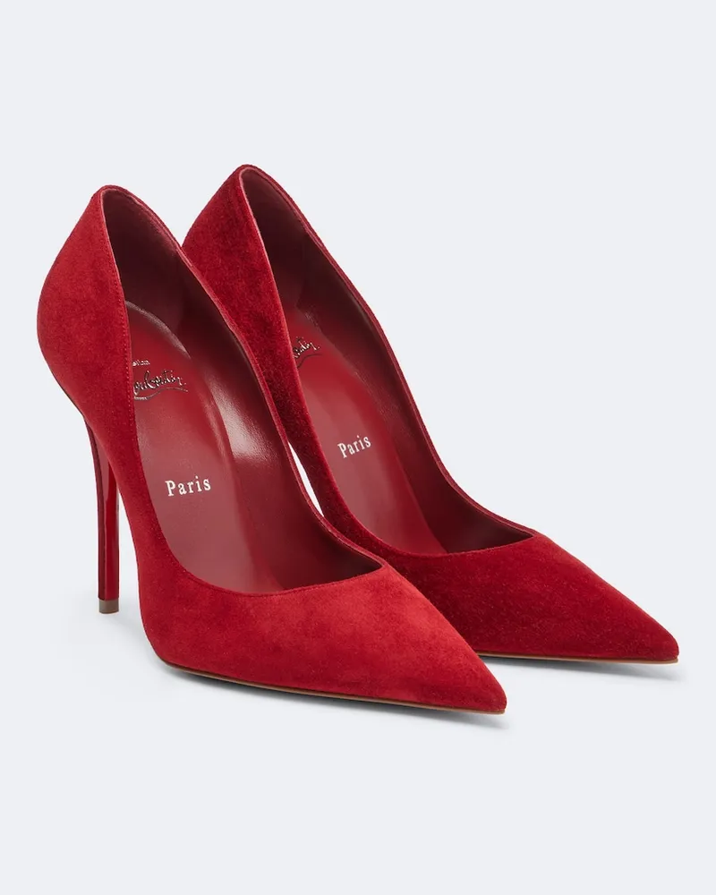 Christian Louboutin Pumps Miss Z in suede Rosso