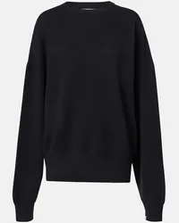 extreme cashmere Pullover N°355 Tes in misto cashmere Nero