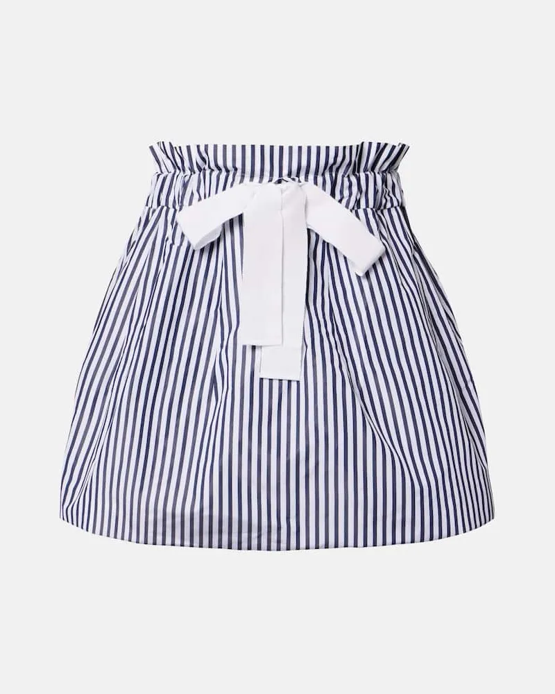 Patou Minigonna a righe Blu