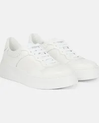 Gucci Sneakers in pelle GG Bianco