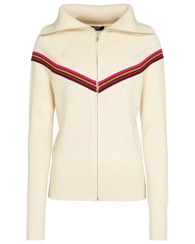 Isabel Marant Cardigan Felder in misto lana Multicolore