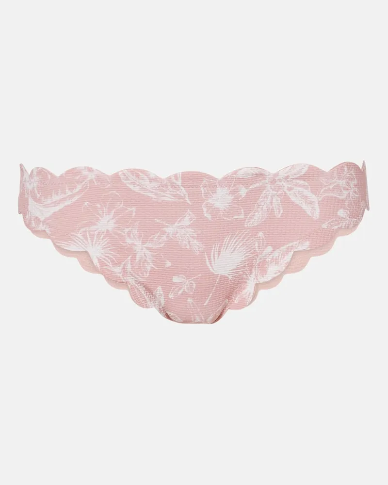 Marysia Slip bikini Antibes con stampa floreale Rosa