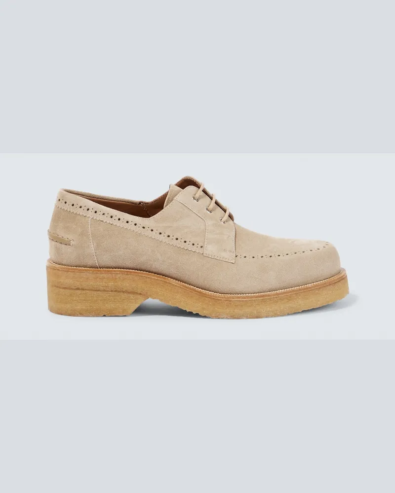 Christian Louboutin Stringate Pablo in suede Beige