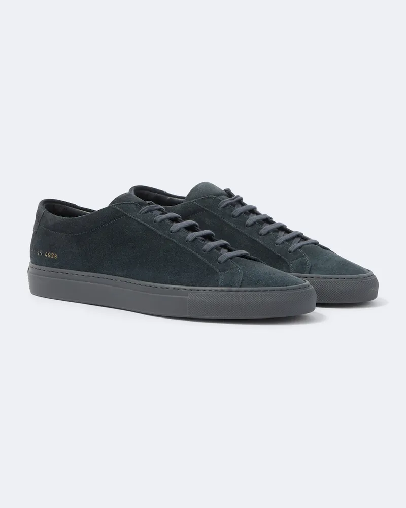 Common Projects Sneakers Achilles in suede Blu