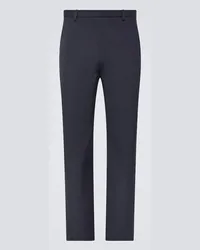 Acne Studios Pantaloni regular Prop in misto lana Blu