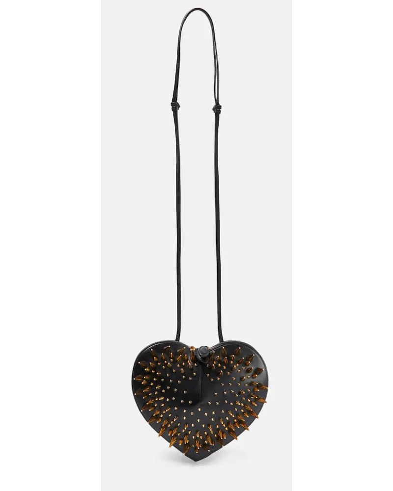 Alaïa AlaÃ¯a Borsa a spalla Le CÅur in pelle Nero